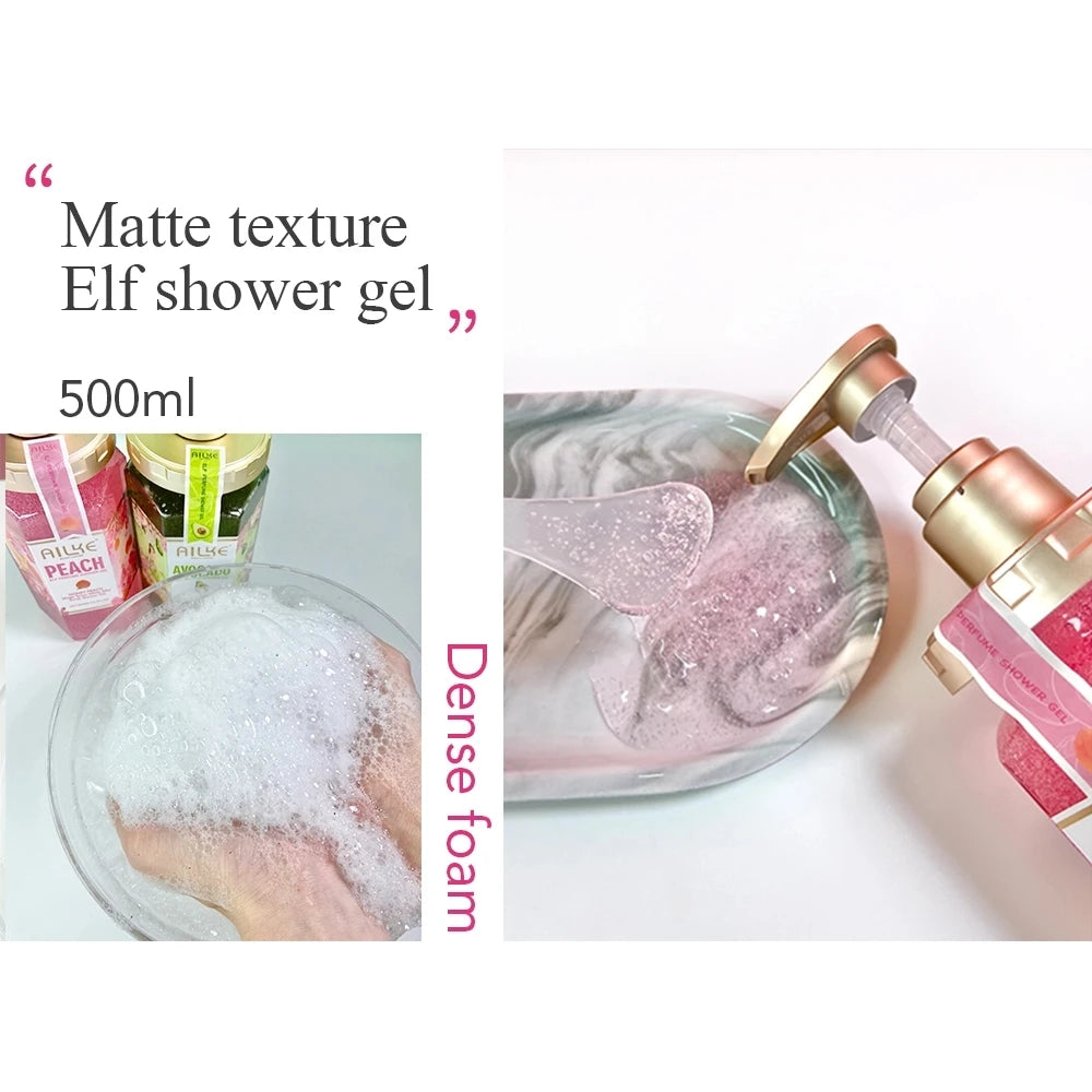 Women Body Wash Peach Shower Gel