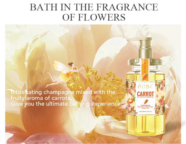 Women Body Wash Skin Care Scrub Shower Gel