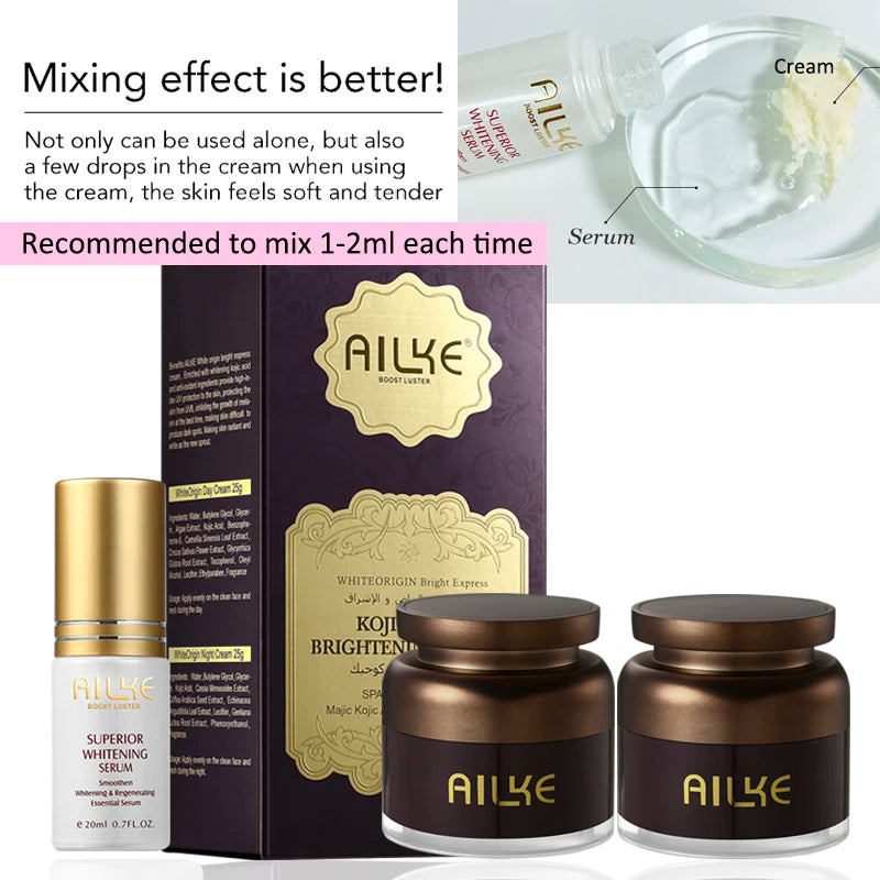 Whitening Moisturizer Day and Night Cream