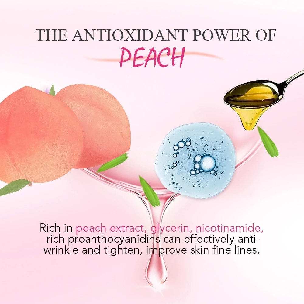 Women Body Wash Peach Shower Gel