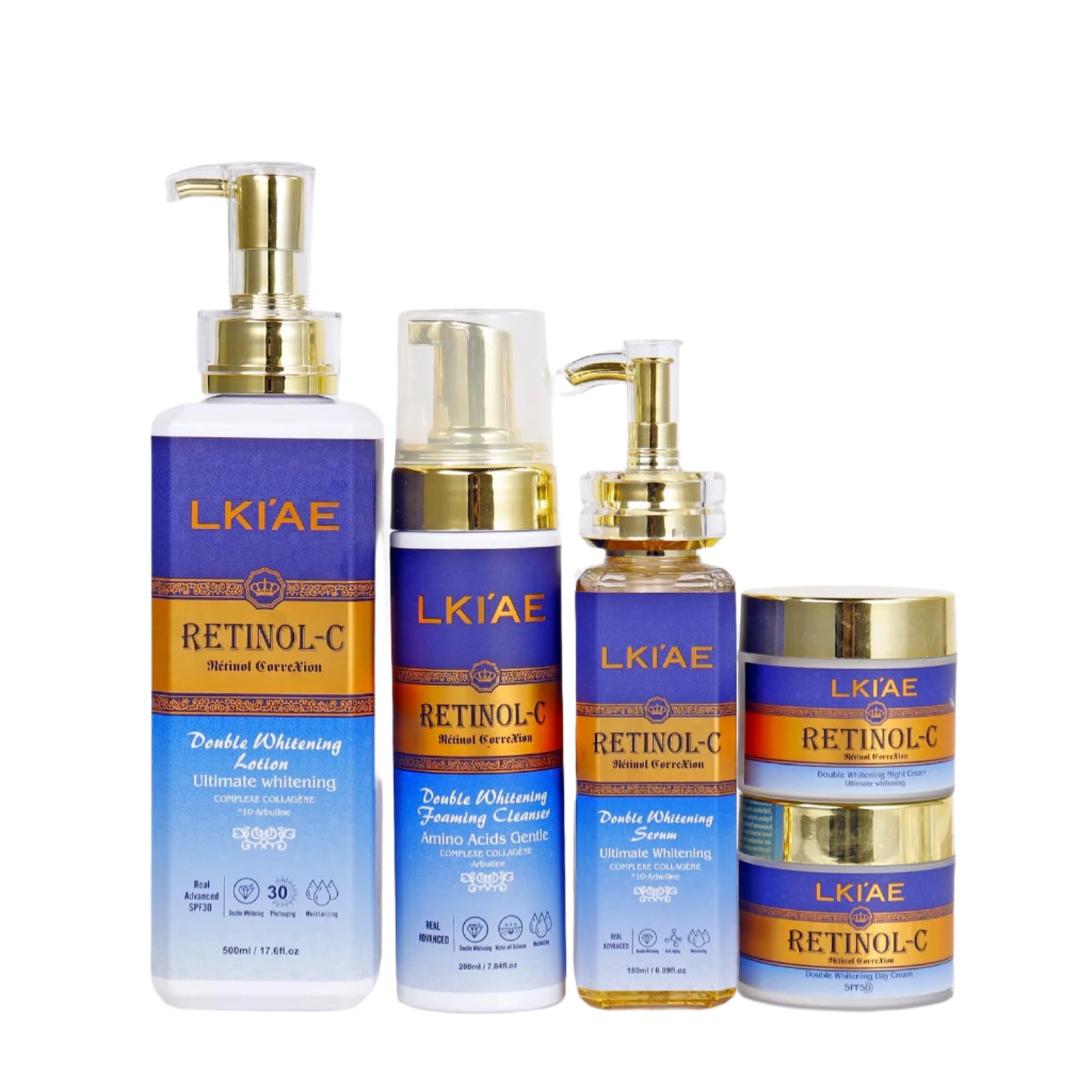 Real Retinol Whitening Skin Care Set