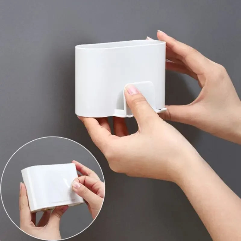 Toothbrush Holder Punch-free Wall-mounted