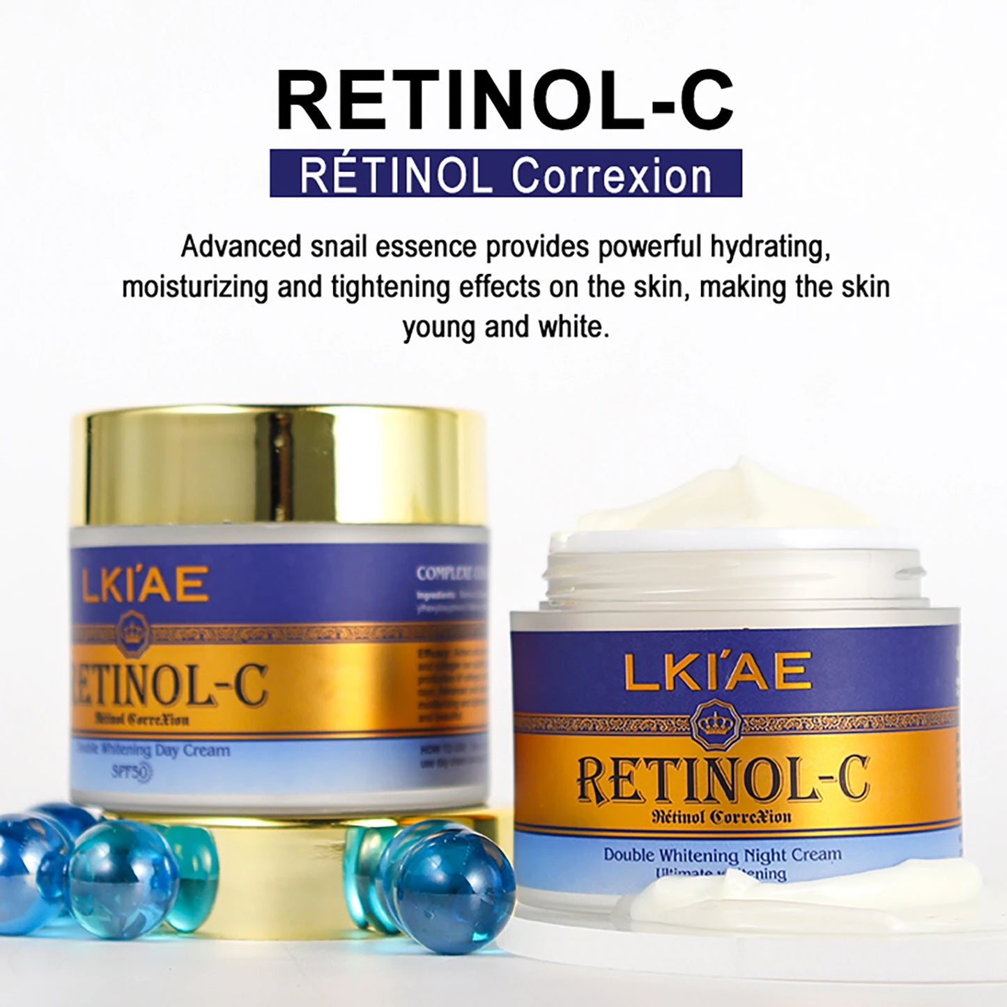 Real Retinol Whitening Skin Care Set