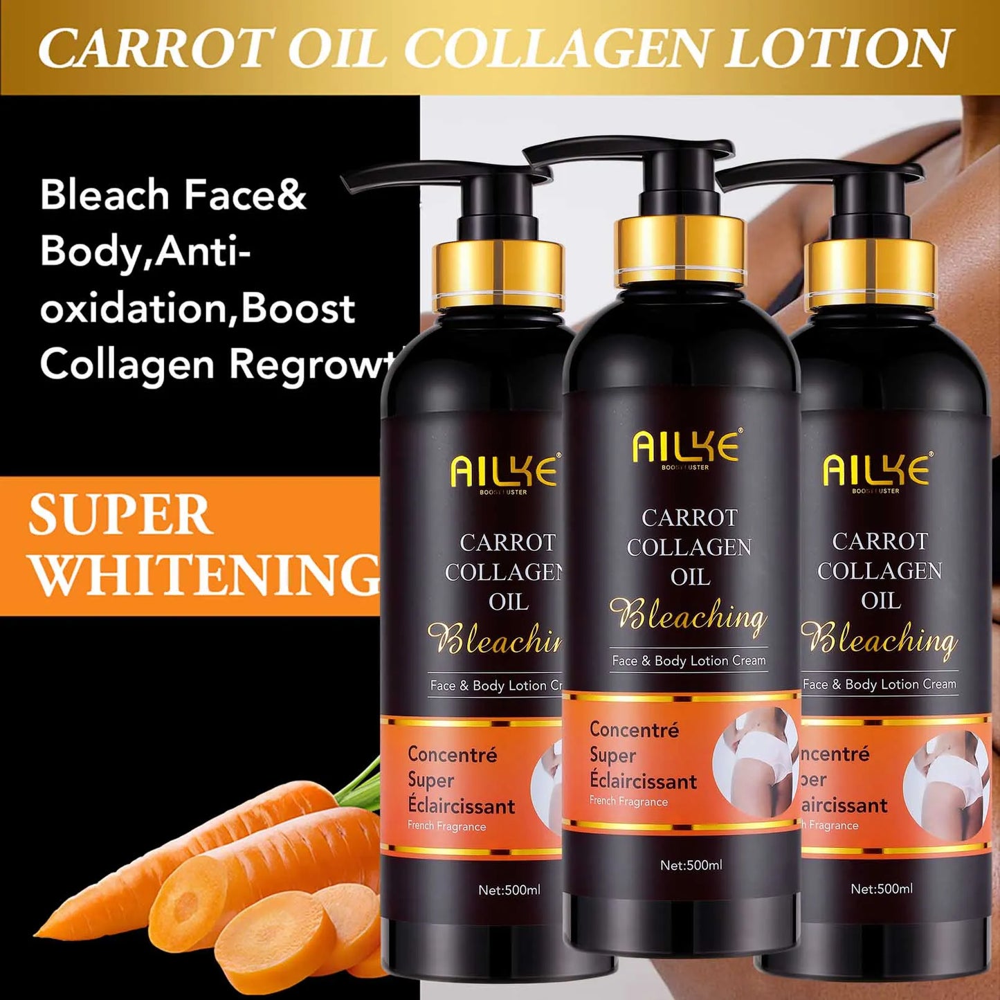 Whitening Body Lotion With Collagen
