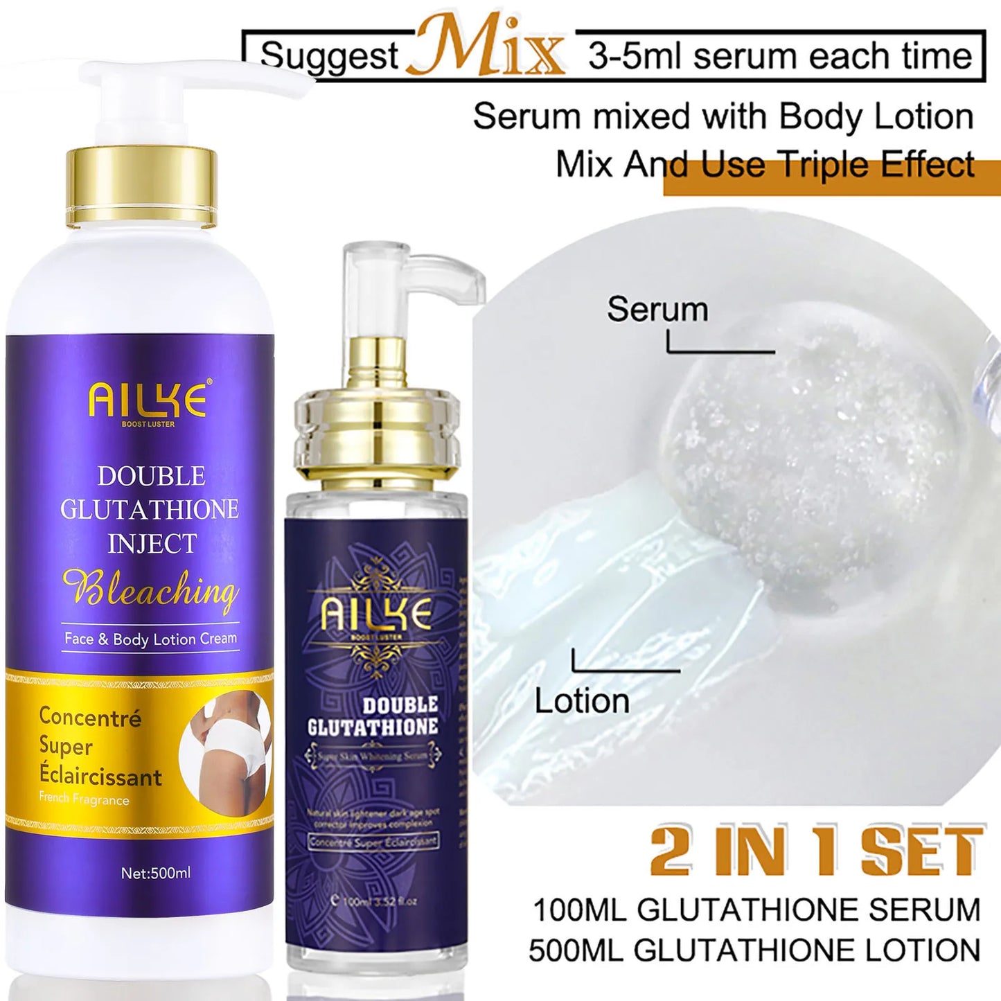 Reduce White, Dark, Whitening Skin Care Set