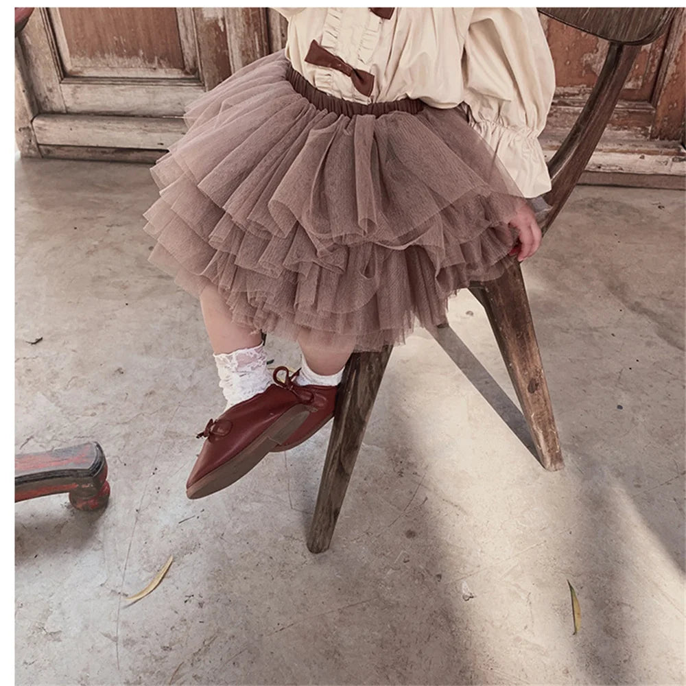 Little Girls Ballet Dance Kids Party/birthday Skirt