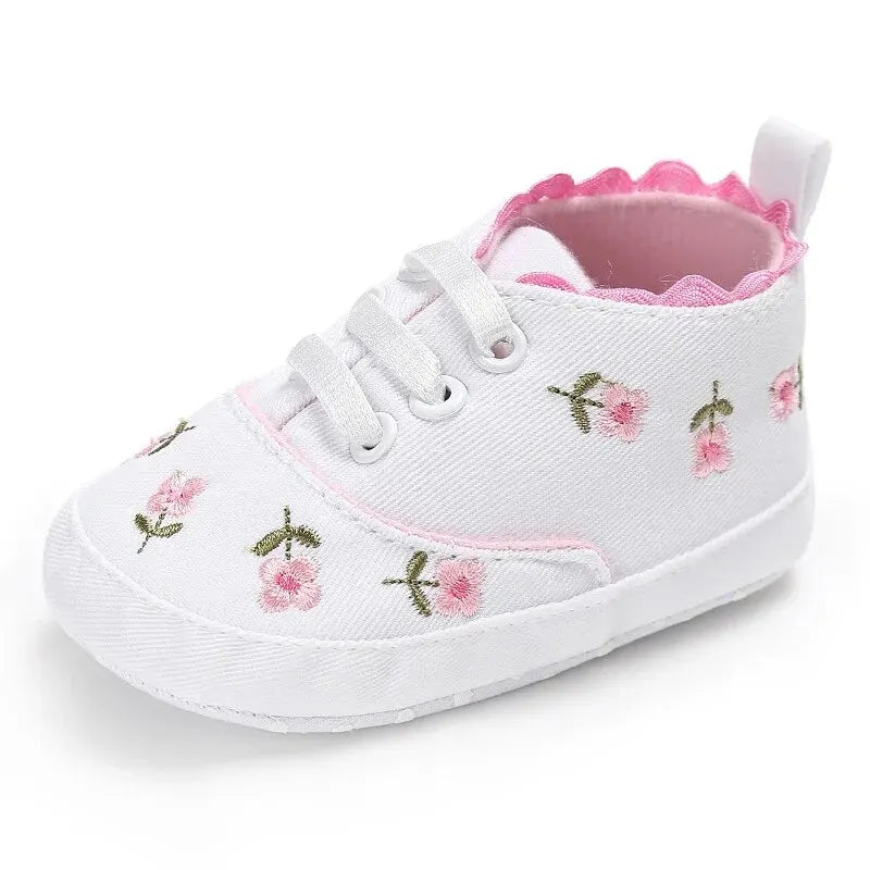 Newborn Baby Girl Summer Casual Canvas Shoes