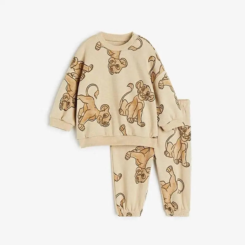 Boys Autumn Tracksuits Loose Thin Fashion