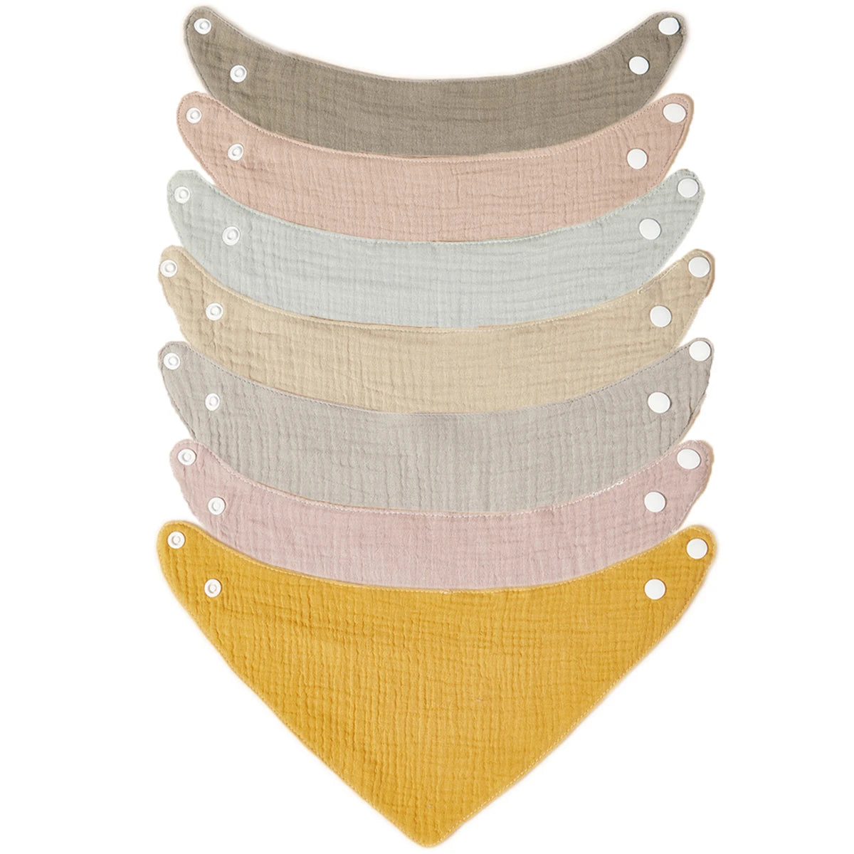 Unisex Soft Cotton Baby Drool Bibs