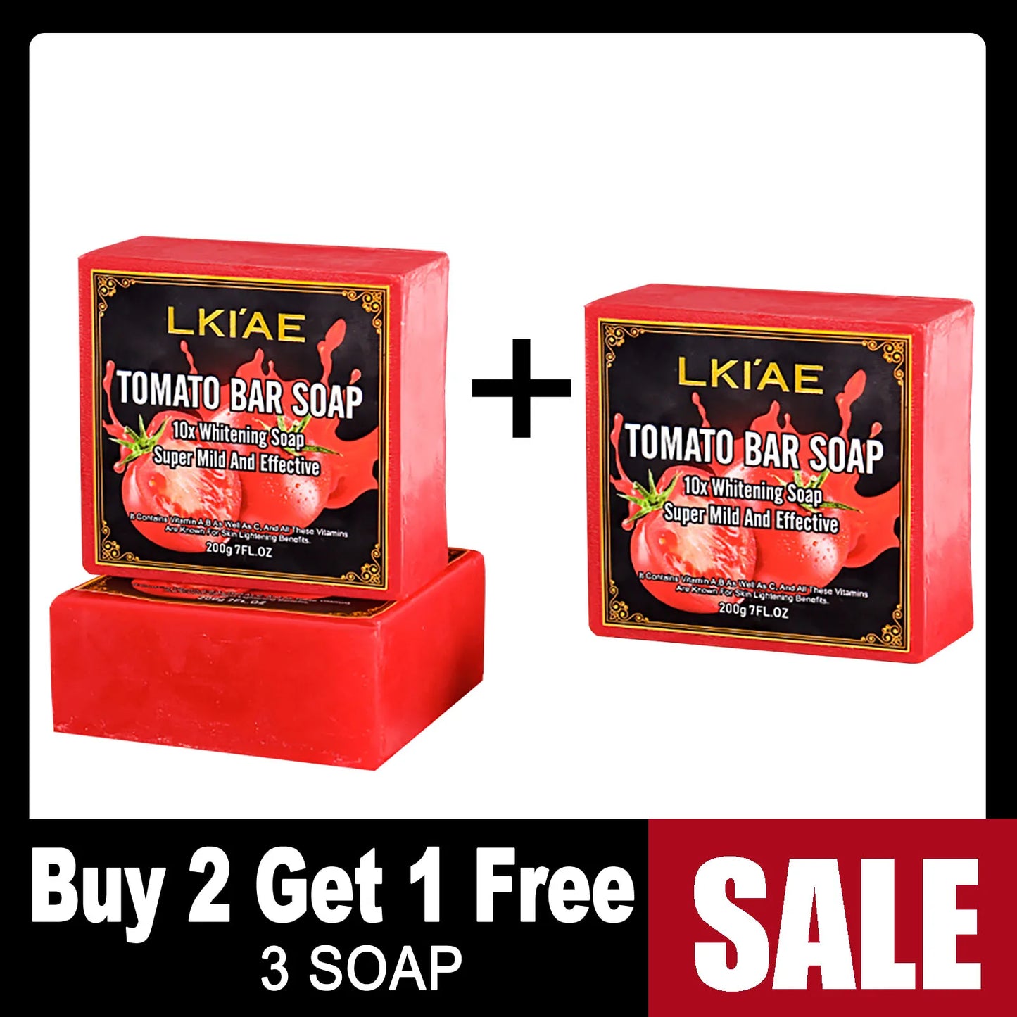 Organic Fruit Tomato Whitening Soap