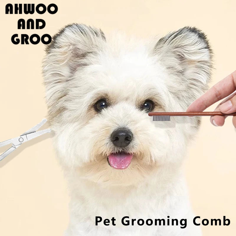 Pet Woodiness Facial Cleaning Comb