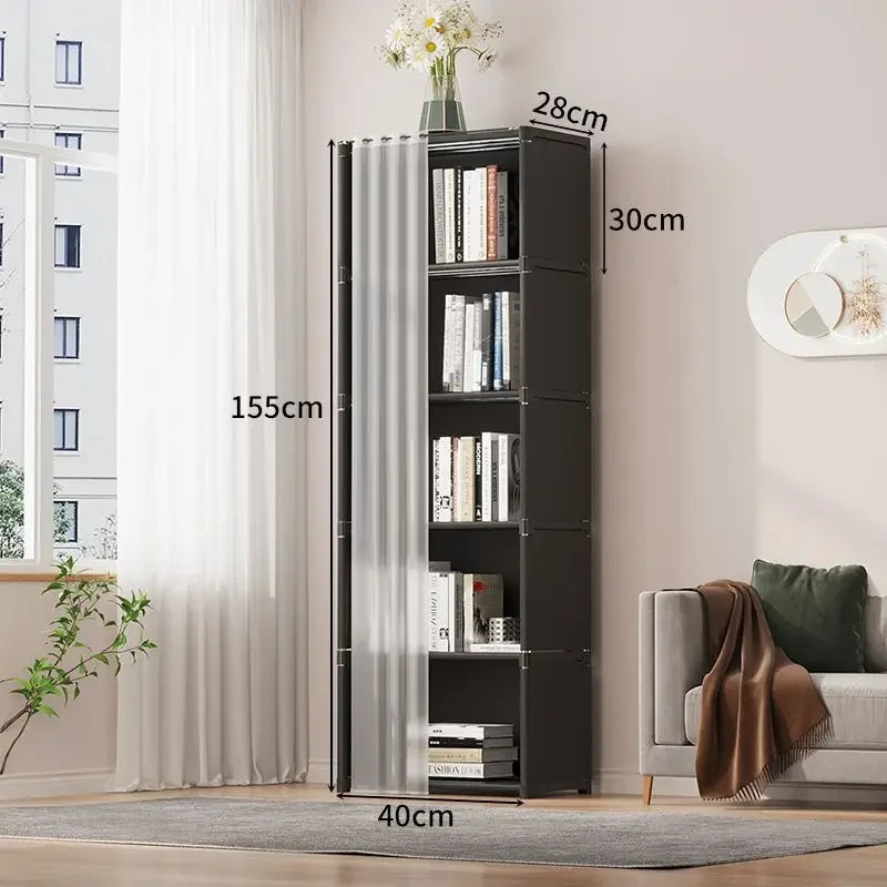 Simple Cloth Wardrobe High-capacity Multipurpose Storage Rack