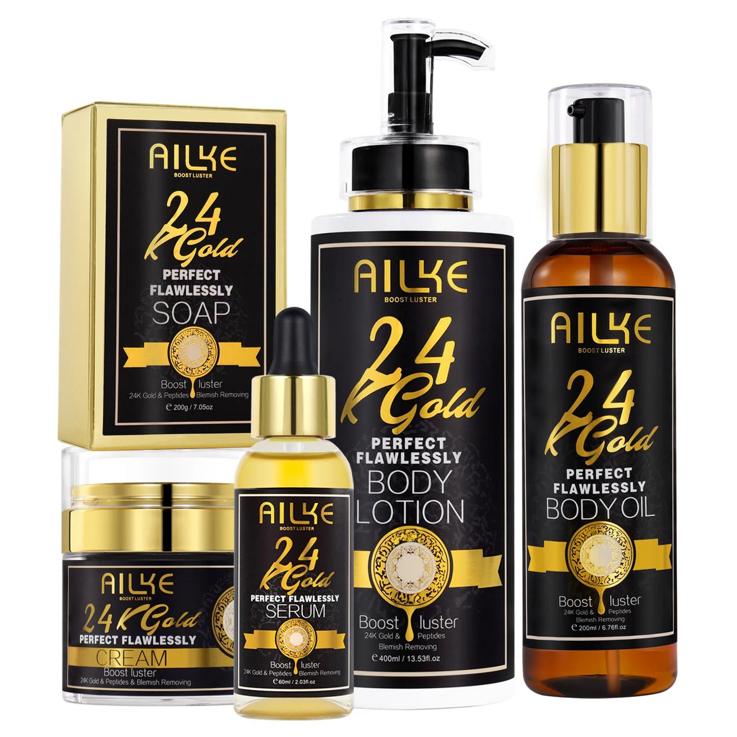 24K Gold Flawlessly Skin Care Set