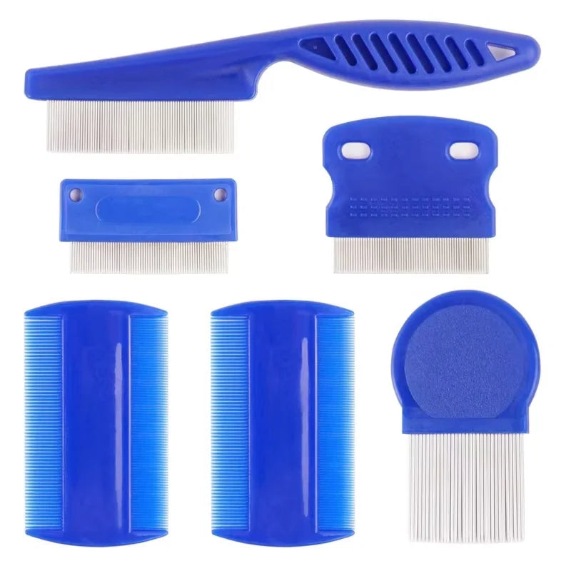 Pet Flea Comb Stainless Steel Head Lice Comb