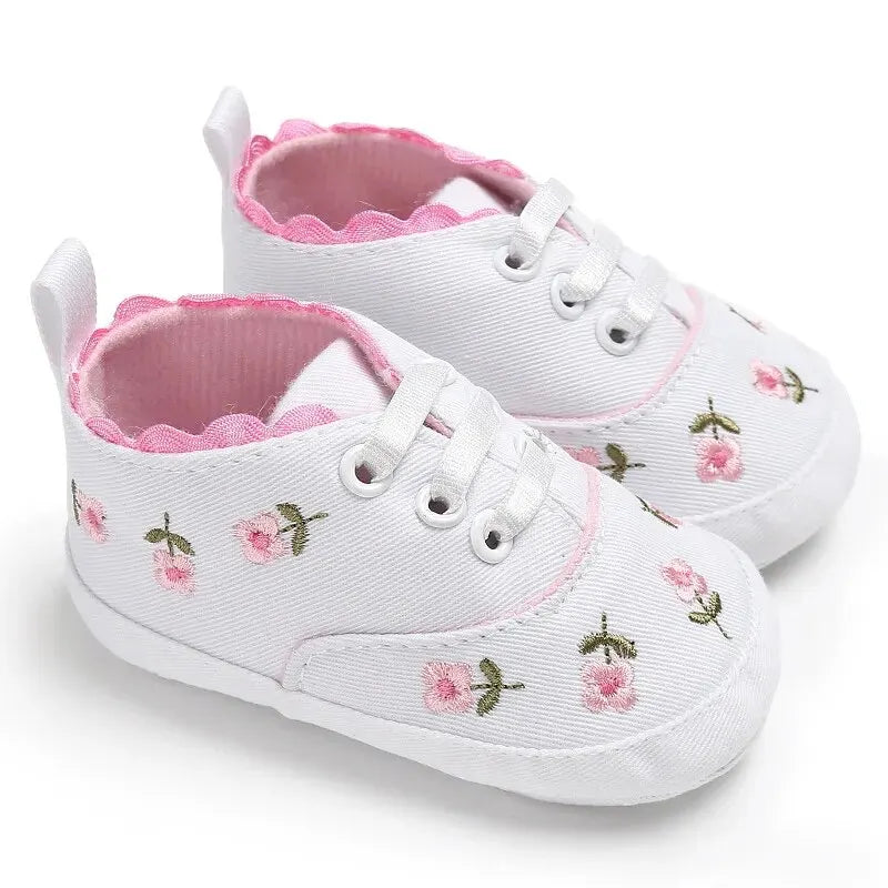 Newborn Baby Girl Summer Casual Canvas Shoes