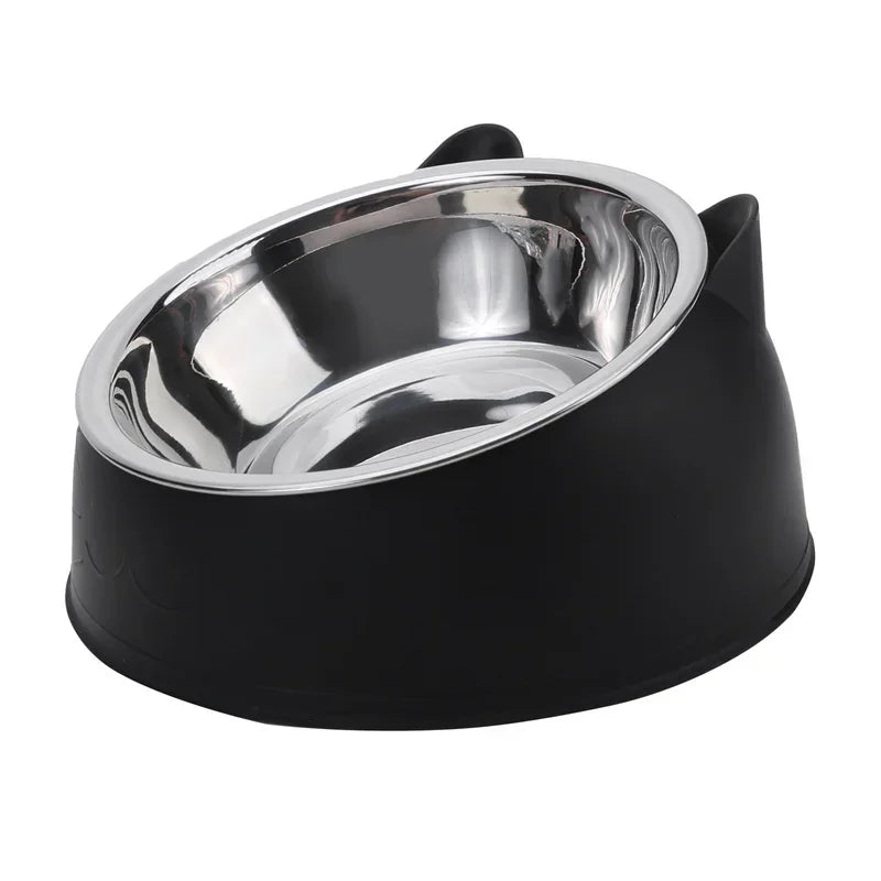 1Pc Pet Cat Food Feeding Bowl