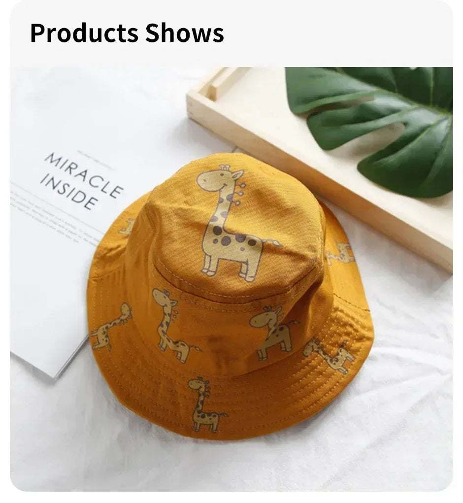 Baby Cartoon Bucket Cap