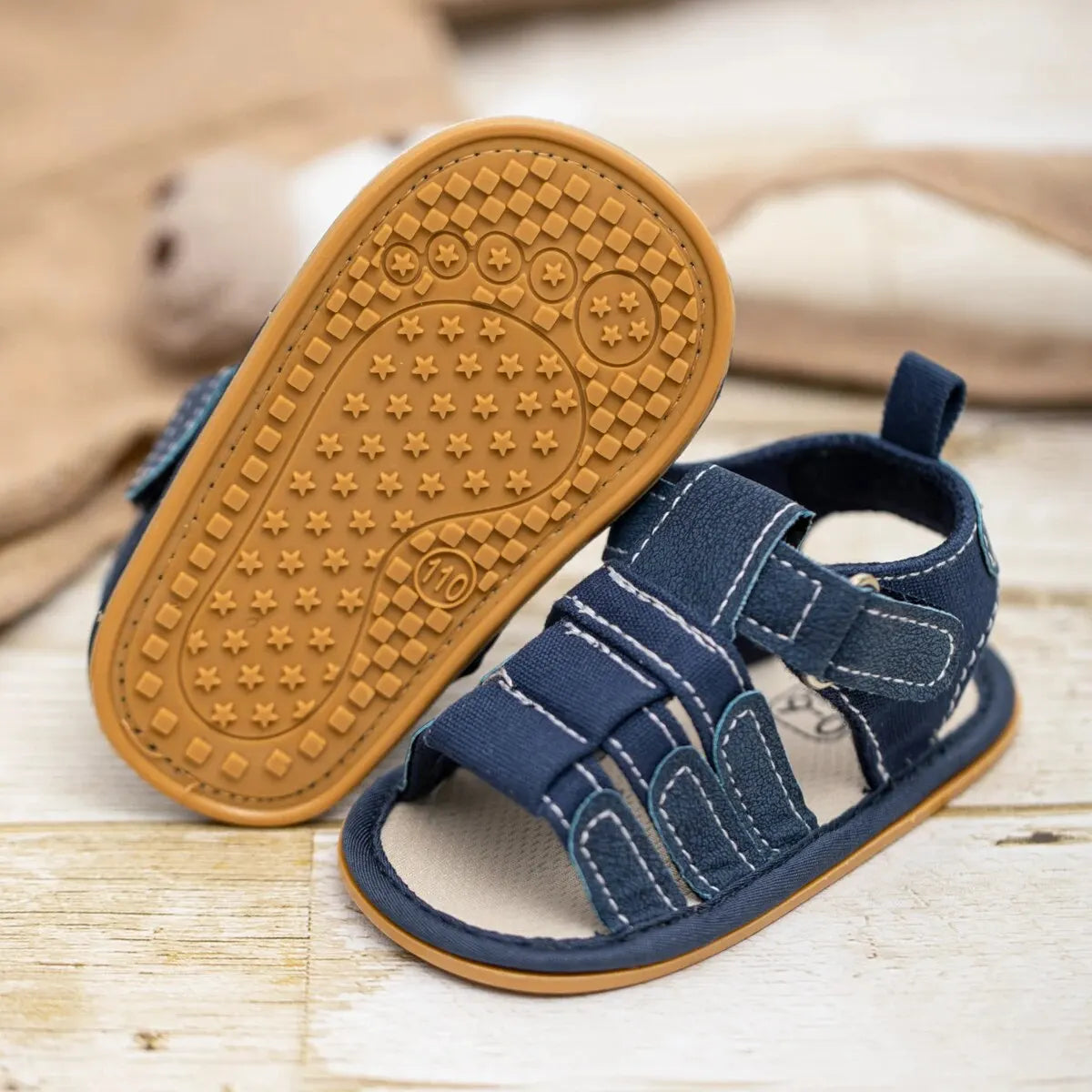 Summer Casual Non-slip Rubber Sole Baby Shoes