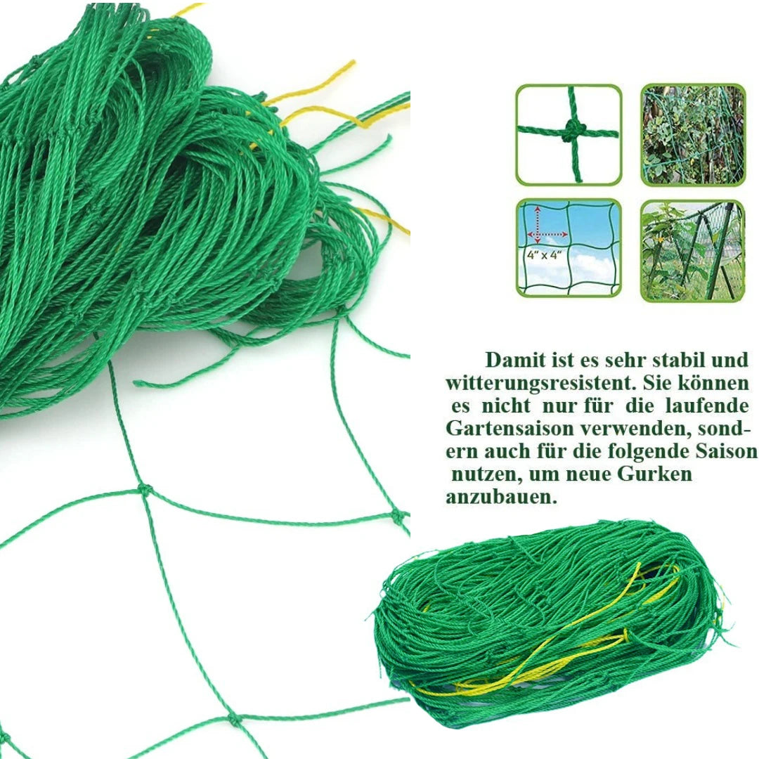 Plant Trellis Pergolas, Heavy-Duty Polyester Grow Net
