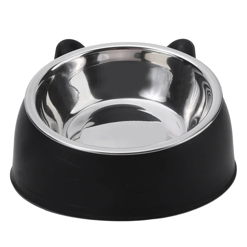 1Pc Pet Cat Food Feeding Bowl