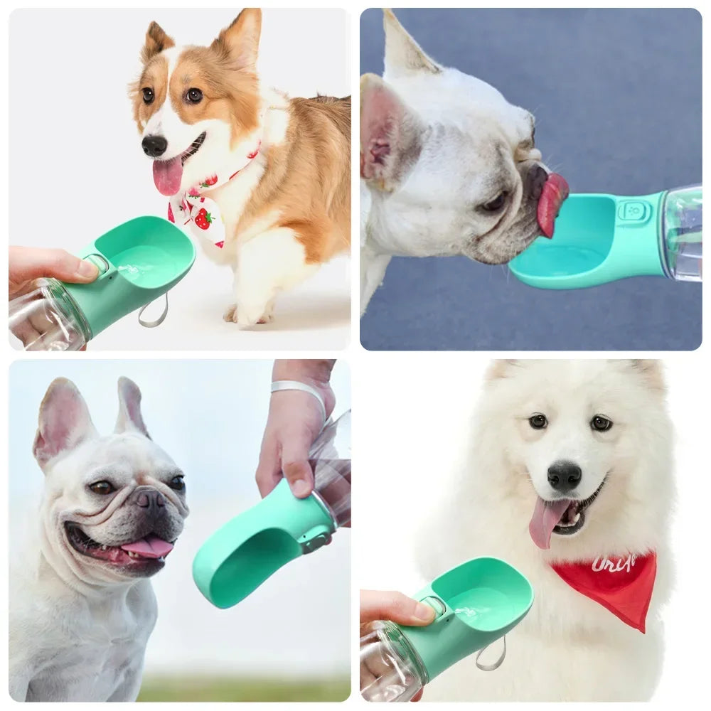 Portable Pet Cat Dog Water Bottle Leakproof