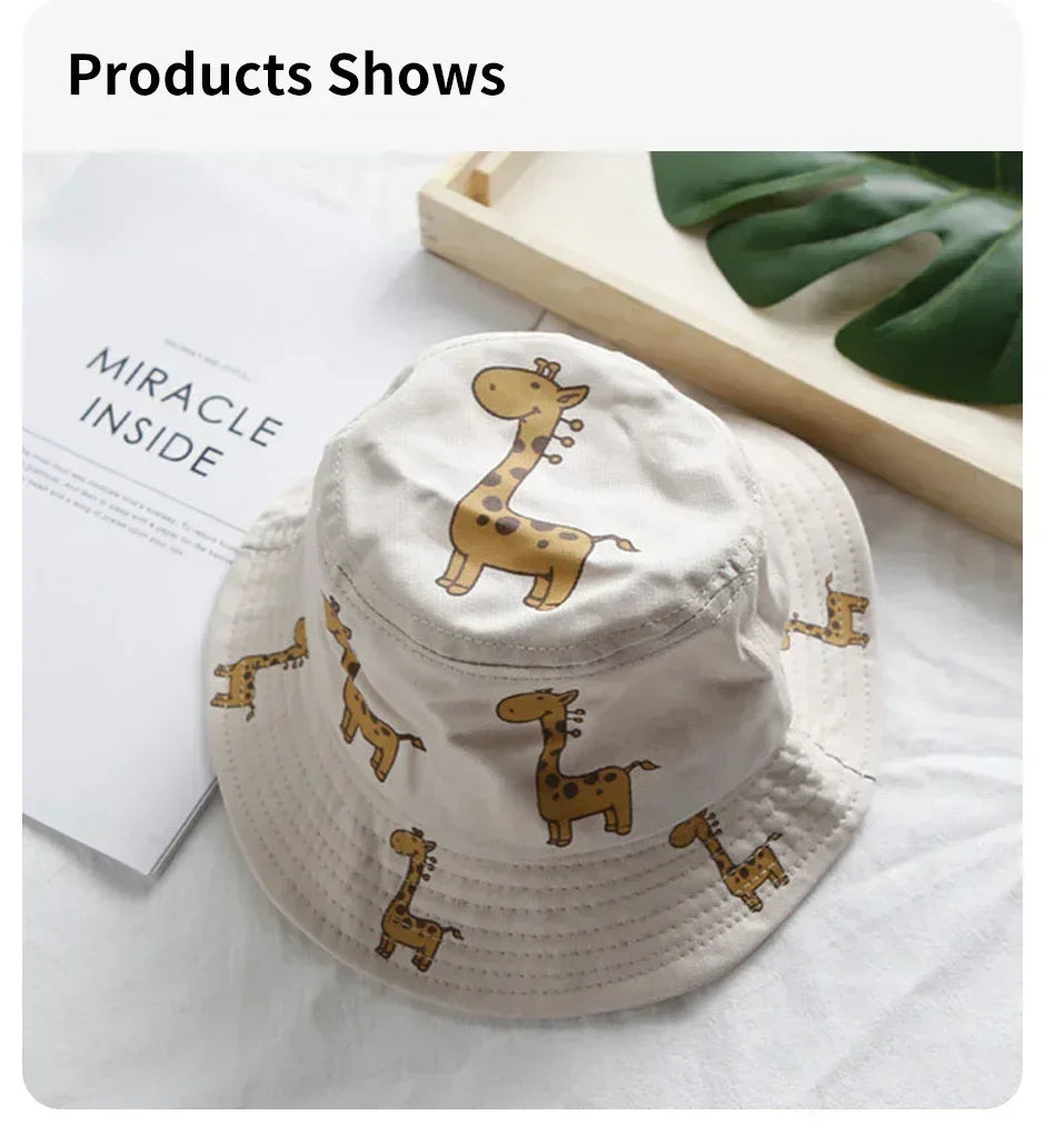 Baby Cartoon Bucket Cap