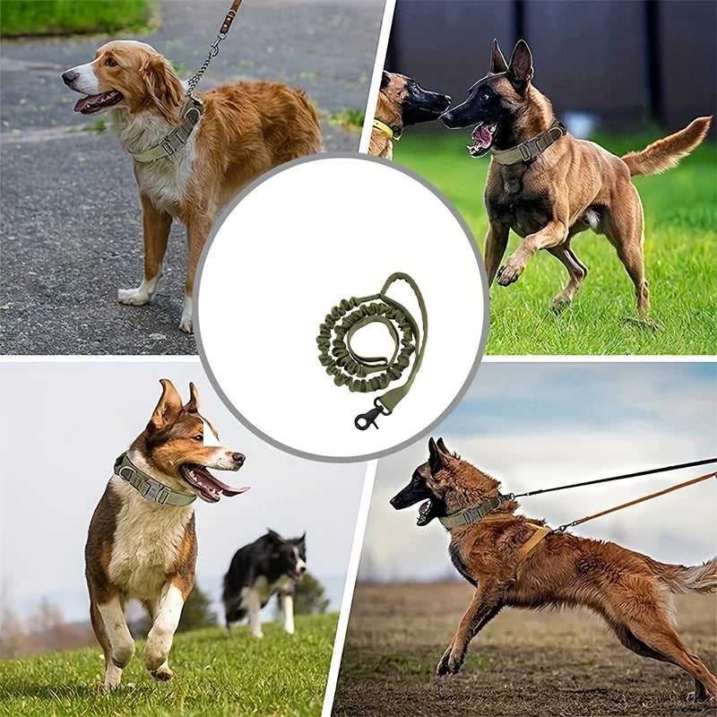 Pet Tactical Rope Leash Retractable