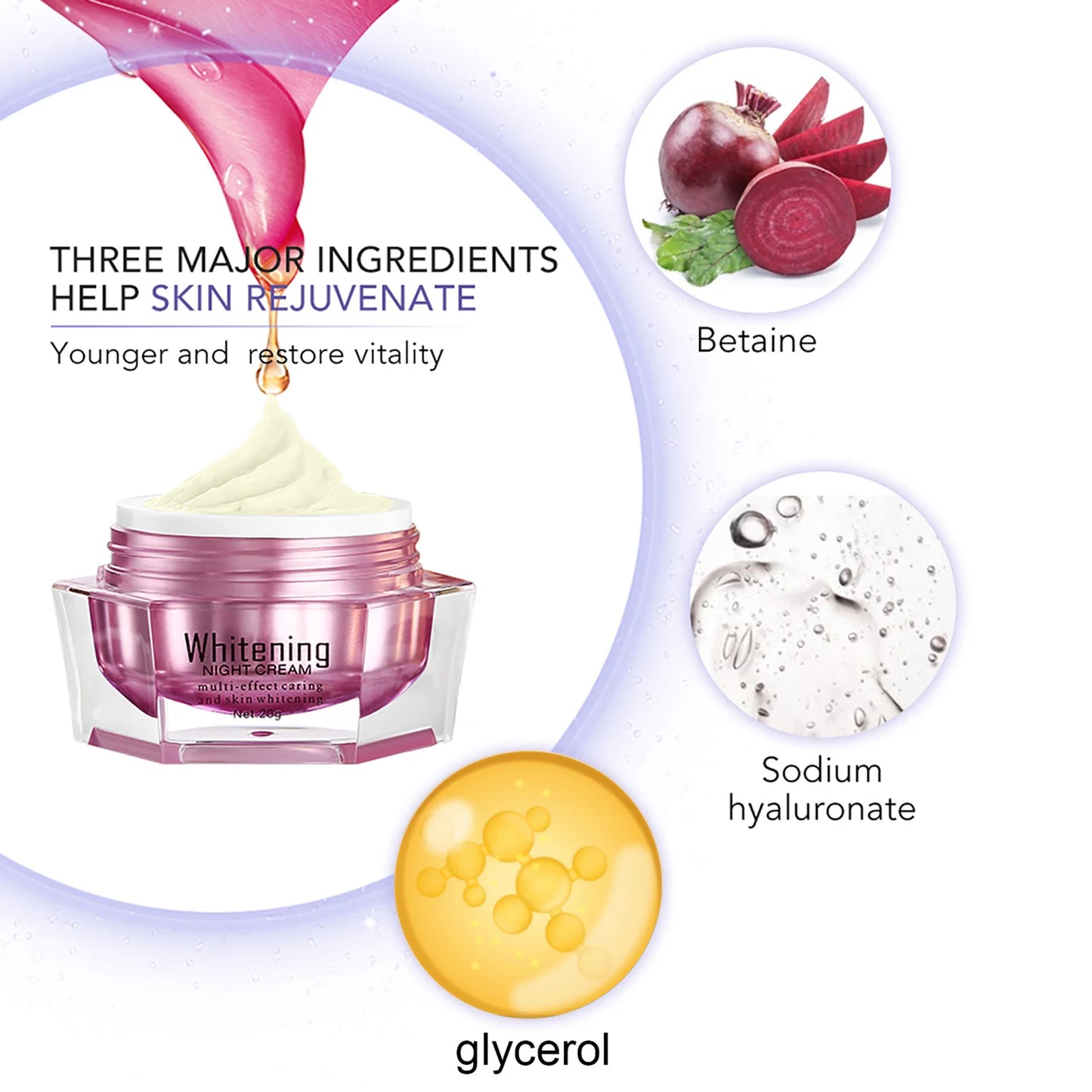 Antioxidant, Glowing, Reduce Spots, Face Cream