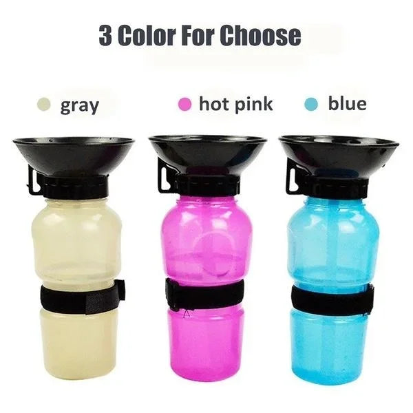 500ml Portable Pet Cat Dog Water Bottle