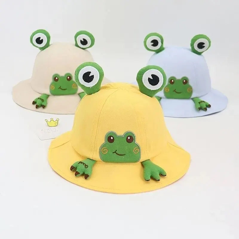 Cartoon Frog Baby Bucket Hat