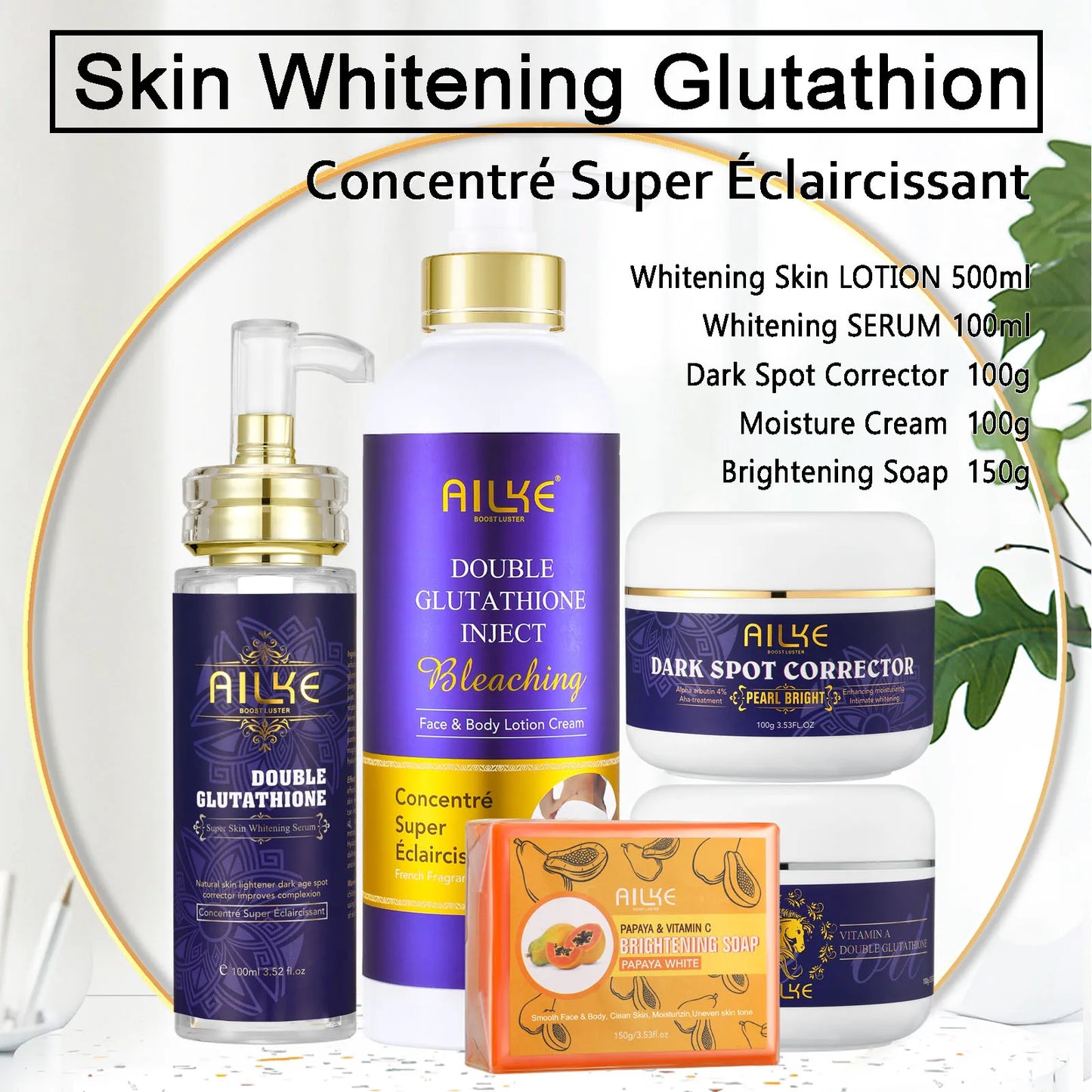 Glutathione Body Lotion for Brighter Skin