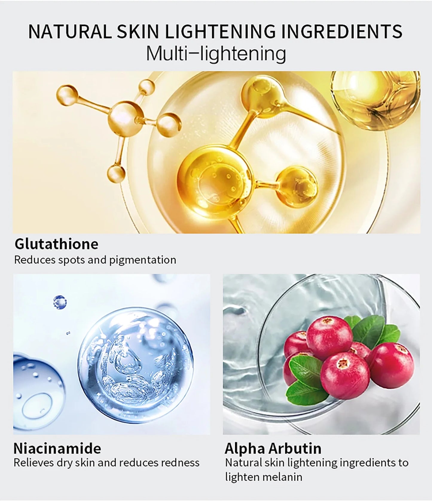 Reduce White, Dark, Whitening Skin Care Set