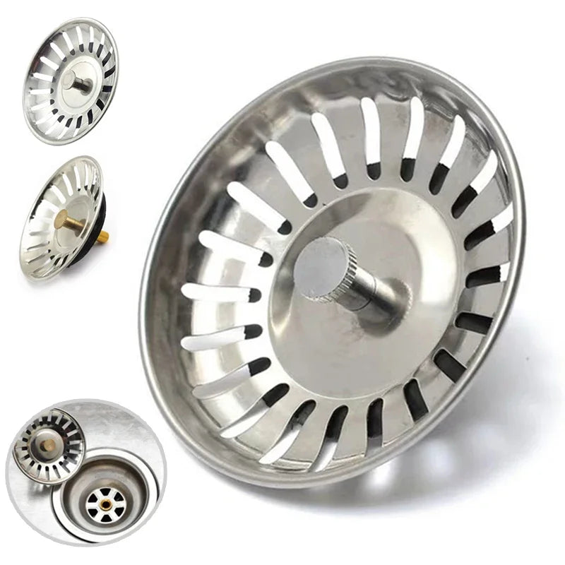 Kitchen Sink Sewer Strainer Basin Drain Stopper