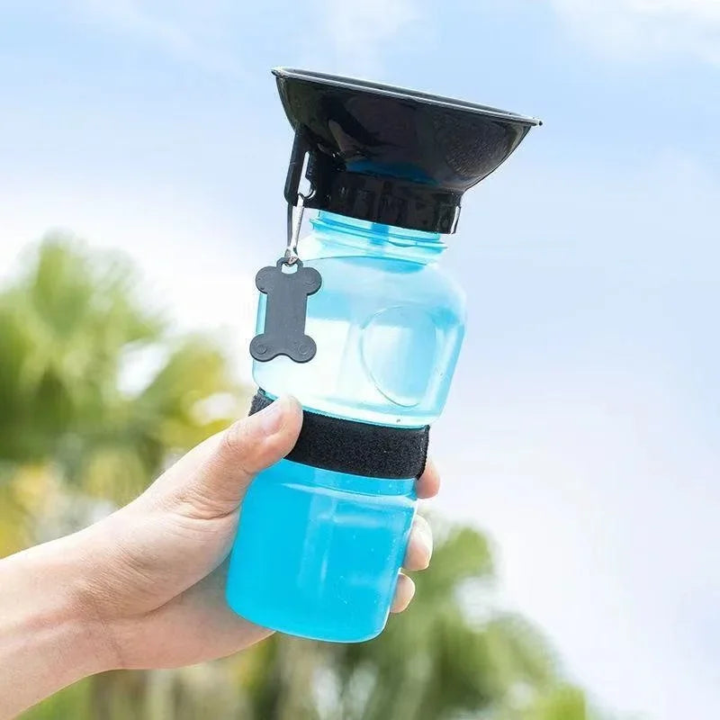 500ml Portable Pet Cat Dog Water Bottle