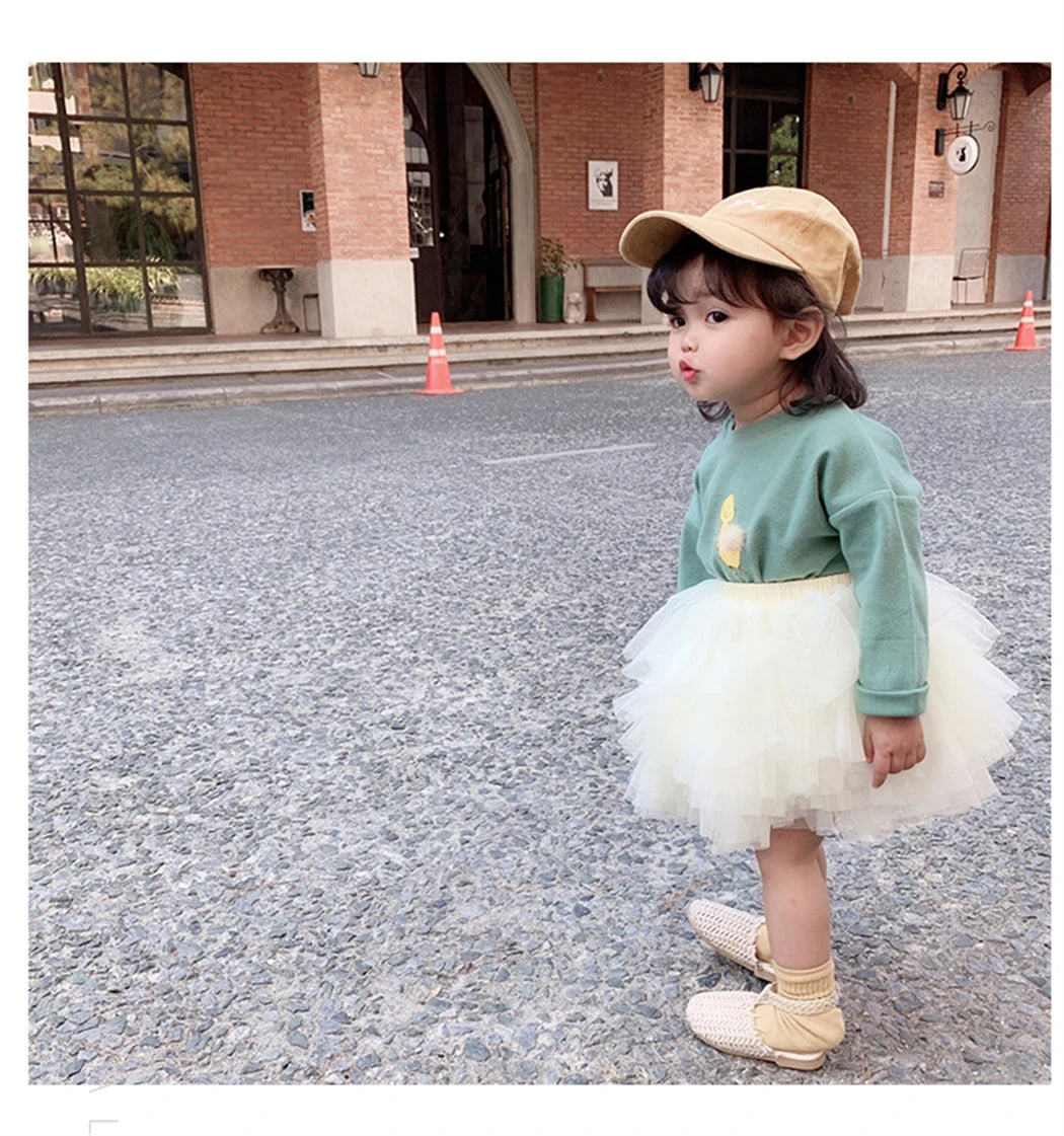 Little Girls Ballet Dance Kids Party/birthday Skirt