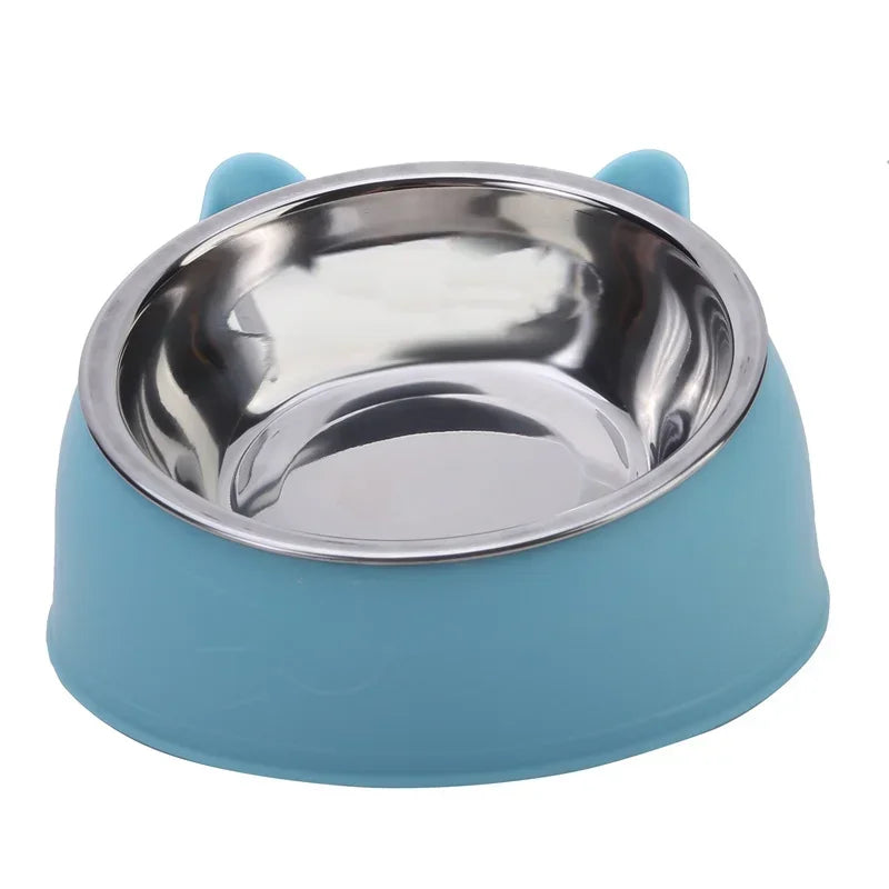 1Pc Pet Cat Food Feeding Bowl