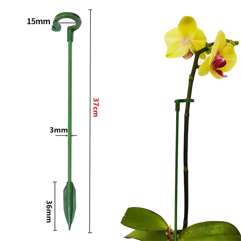 2/5/10pcs Plastic Plant Supports Flower Stand