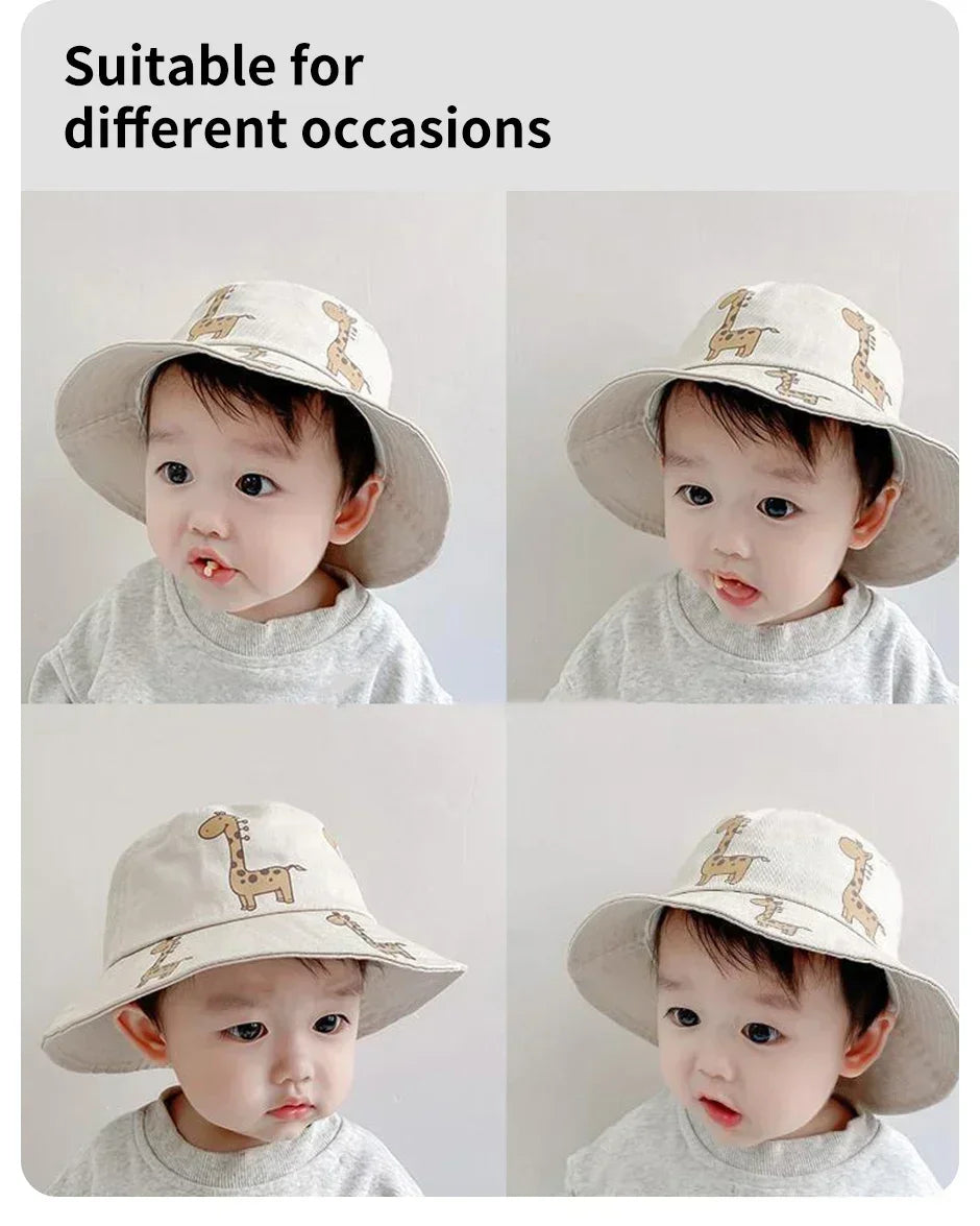 Baby Cartoon Bucket Cap