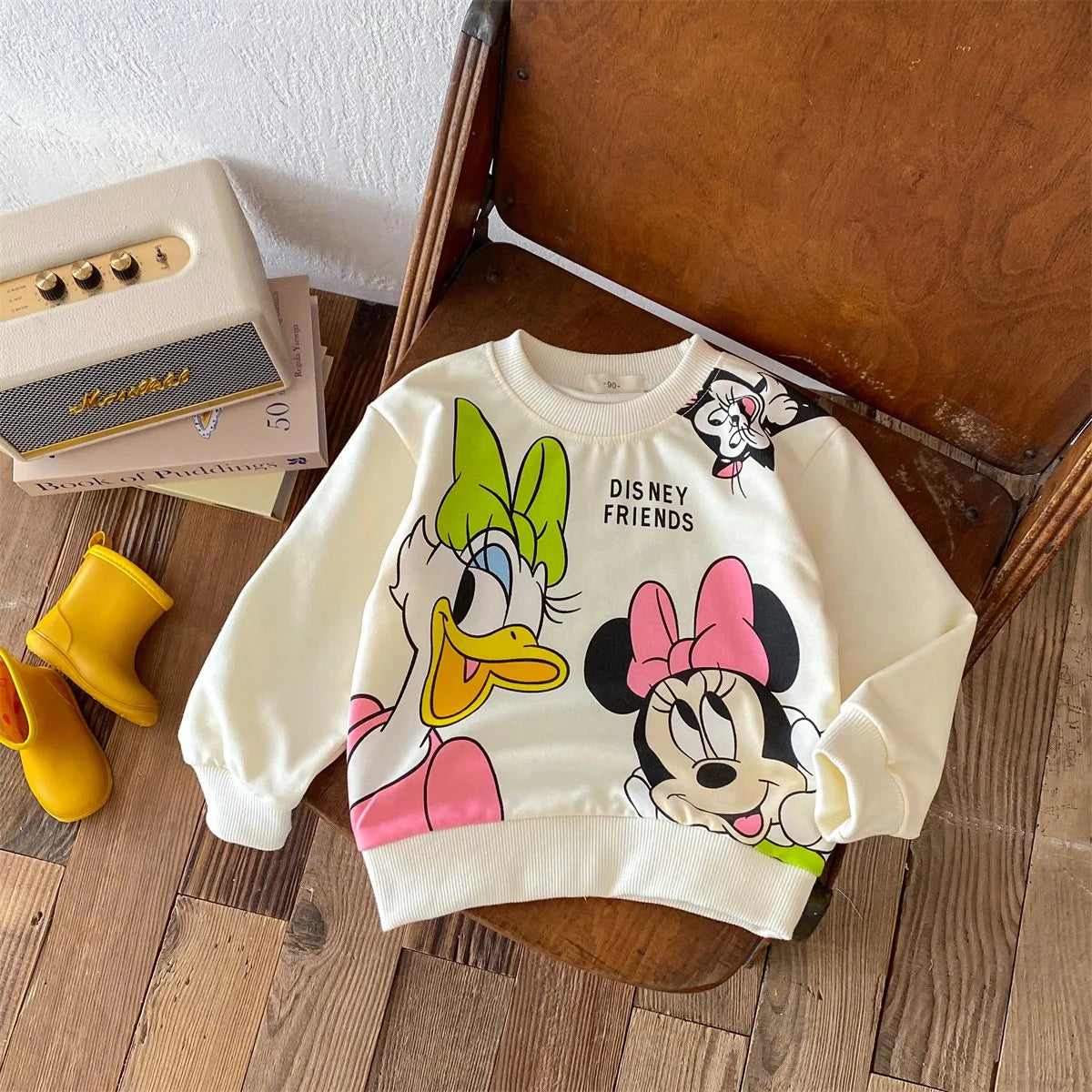 Fashion Cartoon Printed Children Hoodies