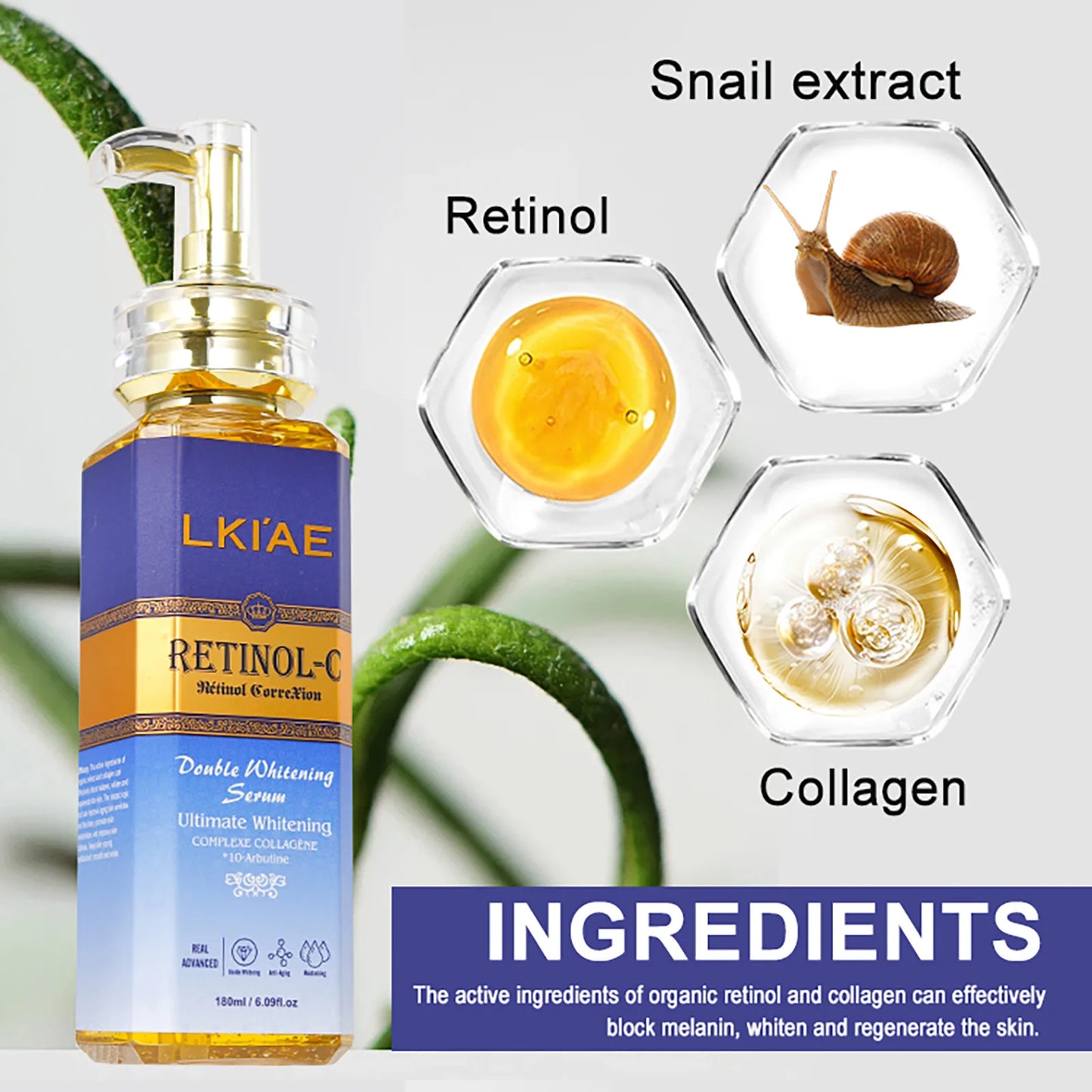 Real Retinol Whitening Skin Care Set
