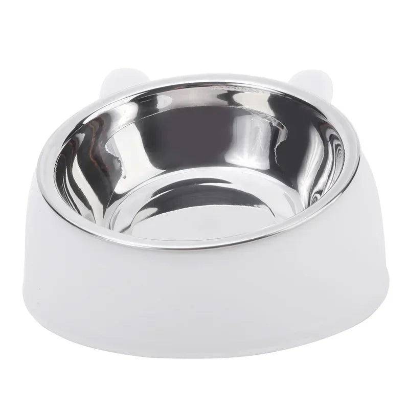 1Pc Pet Cat Food Feeding Bowl