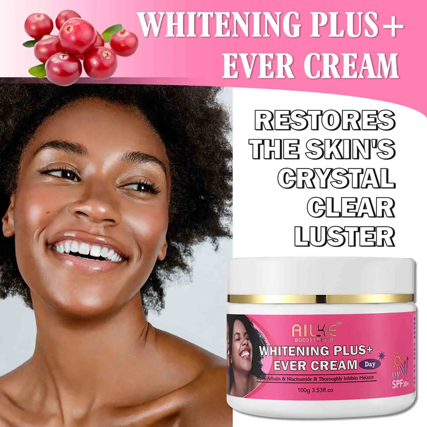Organic Skin Brightening Set, Whitening Lotion