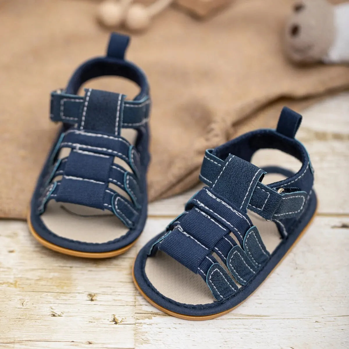 Summer Casual Non-slip Rubber Sole Baby Shoes