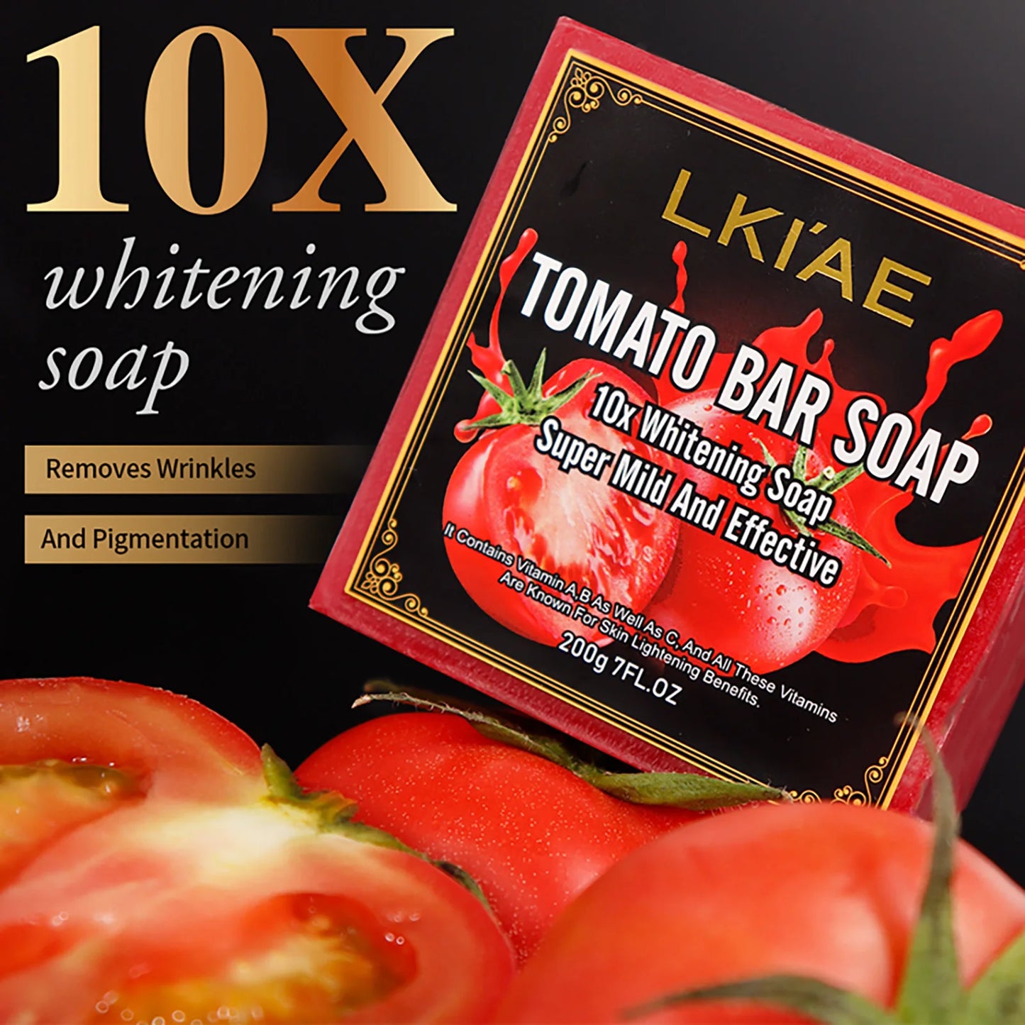 Organic Fruit Tomato Whitening Soap