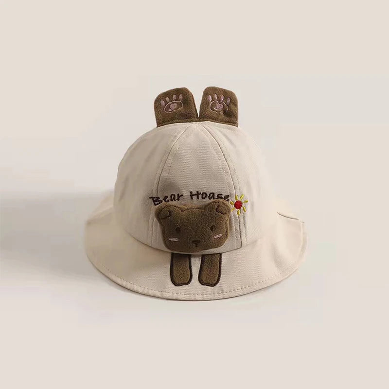 Cartoon Animal Ears Baby Bucket Hat