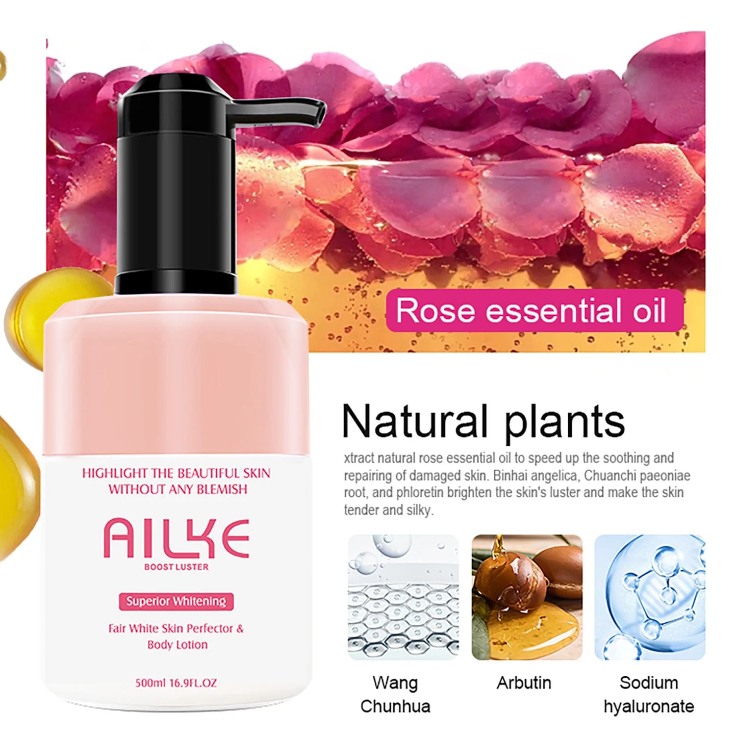 Superior Whitening Fair White Skin Perfector & Body Lotion