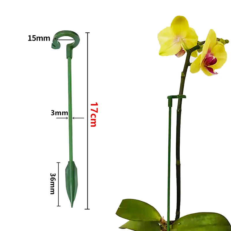 2/5/10pcs Plastic Plant Supports Flower Stand