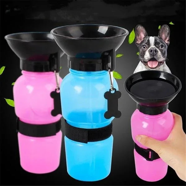 500ml Portable Pet Cat Dog Water Bottle