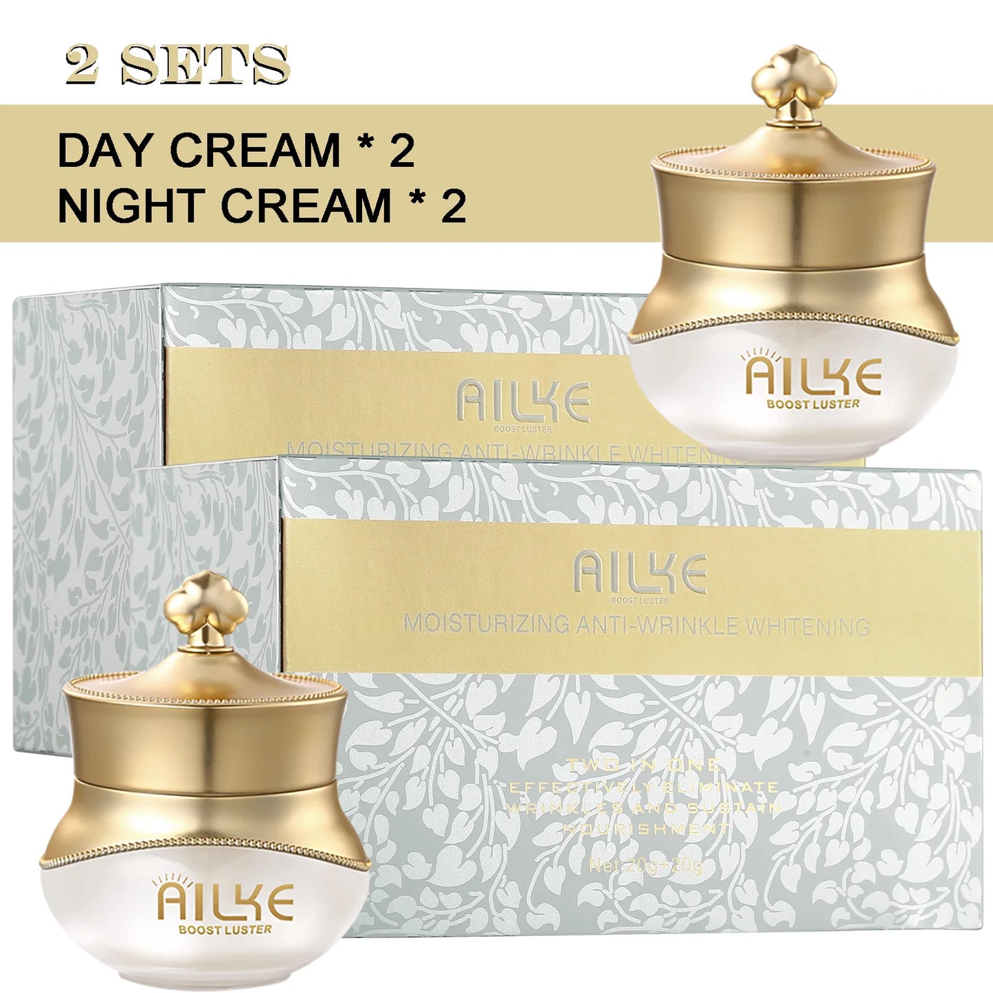 Lightening Whitening Day And Night Beauty Facial Cream