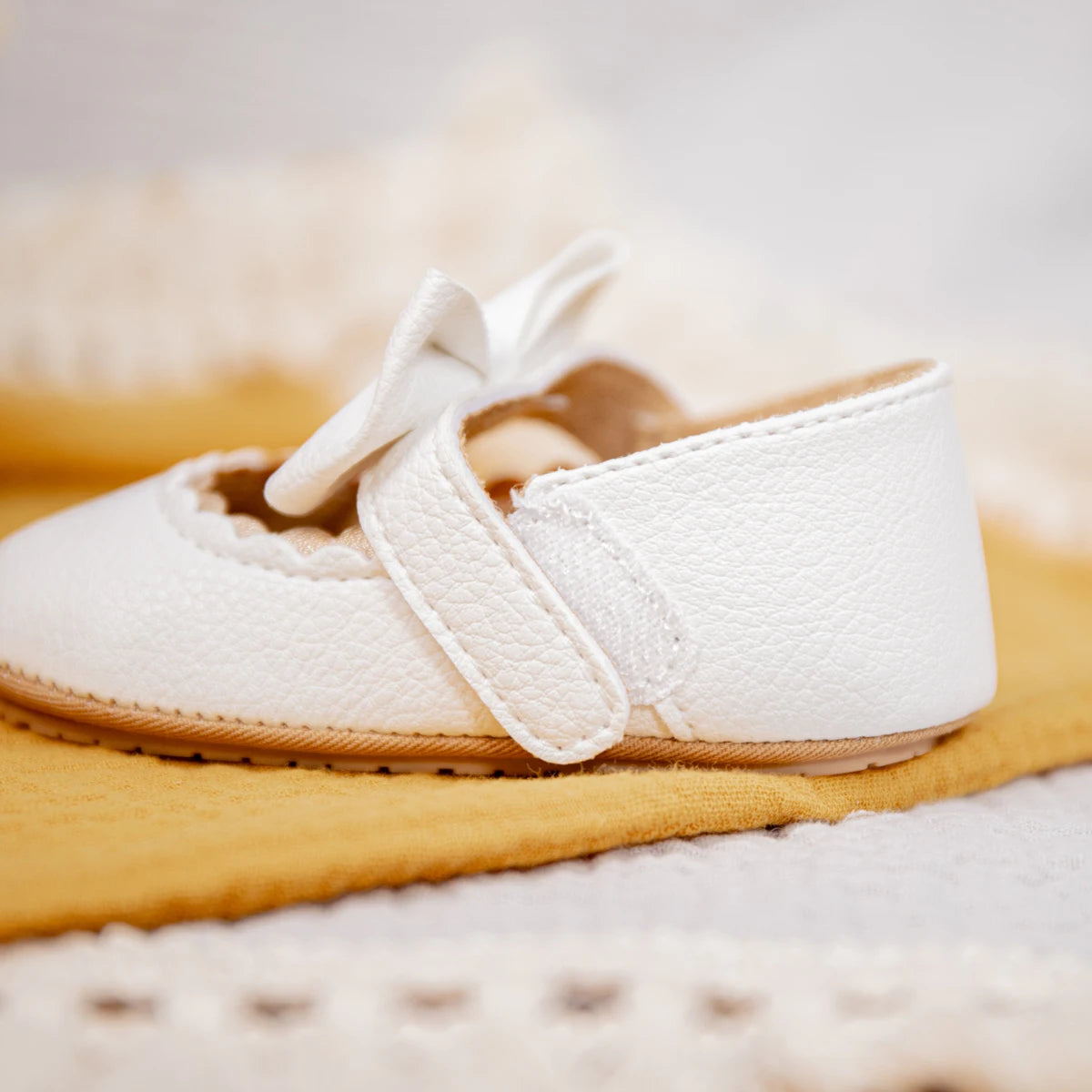 Retro Newborn Walking Baby Shoes